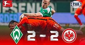 Werder Bremen - Eintracht Frankfurt [2-2] | GOLES | Jornada 19 | Bundesliga