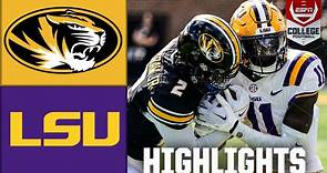 LSU Tigers vs. Missouri Tigers | Full Game Highlights