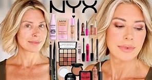 Full Face Makeup Tutorial with NYX Products | All Products Under $20 | Dominique Sachse