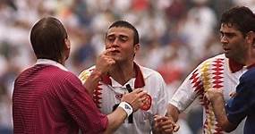 El codazo de Tassotti a Luis Enrique en el Mundial 1994