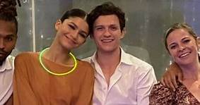 Zendaya and Tom Holland Were Photographed at a Wedding Together