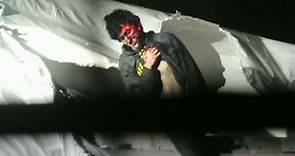Chilling photos of Boston bombing suspect when captured