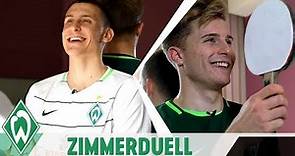 ZIMMERDUELL: Maximilian Eggestein & Johannes Eggestein | SV Werder Bremen