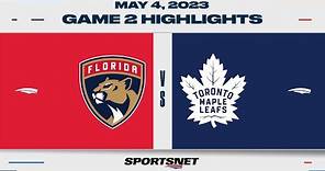 NHL Game 2 Highlights | Panthers vs. Maple Leafs - May 4, 2023