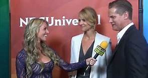 Tricia Helfer and Brian Van Holt from Syfy "Ascension" @ NBC Red Carpet | AfterBuzz TV Interview