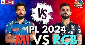 IPL 2024 LIVE: MI vs RCB LIVE Match | Mumbai Indians vs Royal Challengers Bengaluru LIVE Score |N18L