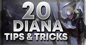 20 Diana Tips & Tricks 🧐 - (S13 Diana Guide)