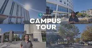 California State University, Fullerton campus tour