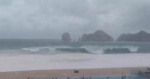 Hurricane Kay Lashes Cabo San Lucas Area