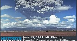 June 15, 1991: Mt. Pinatubo Eruption Devastates the Philippines