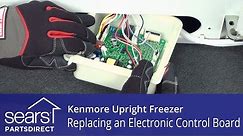 How to Replace a Kenmore Upright Freezer Electronic Control Board