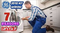 "7 Reasons Why Your GE Dryer Won't Start – Troubleshooting and Fixes" @s4shamsi257