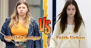 Matilda Ledger (Heath Ledger's Daughter) Vs Faith Kidman-Urban Transformation ★ From Baby To 2023