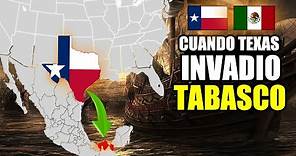 🇺🇸🇲🇽Cuando Texas Invadió Tabasco en 1840 - Revolución Federalista🔺- Historia de Tabasco