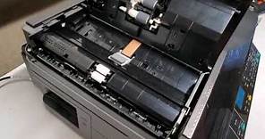 Epson Printer Paper Jam in the Automatic Document Feeder ADF How to Clear
