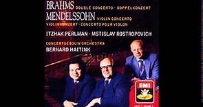 Brahms Double Concerto in A minor, Perlman, Rostropovich