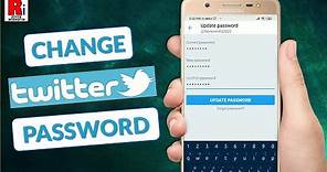 How To Change Password On Twitter (Updated)