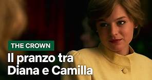 Il pranzo tra Lady Diana e Camilla Parker Bowles in The Crown 4 | Netflix Italia