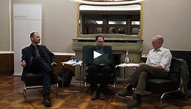 Start Making Sense? Panel Discussion with Geoffrey Winthrop-Young, Wolfgang Ernst and Bernhard Siegert