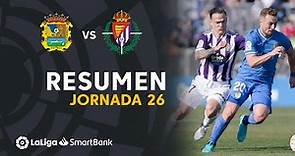 Resumen de CF Fuenlabrada vs Real Valladolid (0-0)