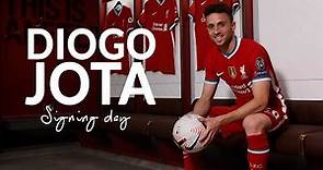 Signing Day: Behind the scenes on Diogo Jota's first day at Liverpool