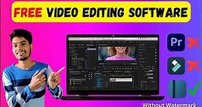 Top 5 Best Free Video Editing Software - No watermark | Free PC Video Editor Without Watermark