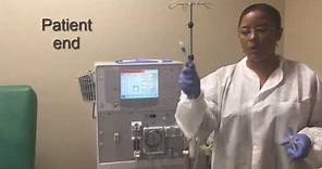 How to set up a Dialysis Machine part I (Hemodialysis Training)