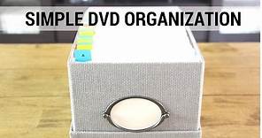 DVD ORGANIZATION: How To Organize