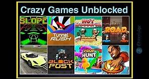 Experience Top 260 Fun and Free Gaming at Crazy Games Unblocked