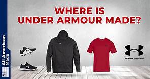 Where is Under Armour Made? (Shoes & Clothing) 2024 Overview - All American Made