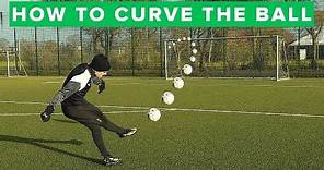 How to curve the ball | Learn bending free kick