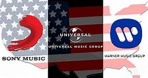 The Big 3 Music Labels of America