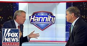 Hannity grills NYC Mayor De Blasio in explosive interview