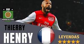 Thierry HENRY 🇫🇷 ⚽ La Mayor LEYENDA del ARSENAL y de la Premier League 🌟 Memorias del Fútbol