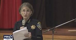 Former Oakland Police Chief Anne Kirkpatrick reacts to latest department developments