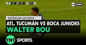 Walter Bou (1-1) Atlético Tucumán vs Boca Juniors | Fecha 20 - Superliga Argentina 2017/2018