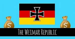 The Weimar Republic - Issues of the Weimar Republic - GCSE History