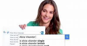 Alicia Vikander Answers the Web's Most Searched Questions | WIRED
