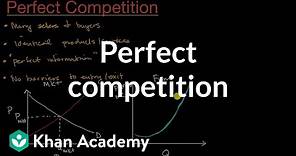 Perfect competition | Microeconomics | Khan Academy