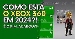 ACABOU?! - Veja COMO ESTÁ o XBOX 360 em 2024!