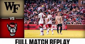 Wake Forest vs. NC State Full Match Replay | 2023 ACC Men's Soccer