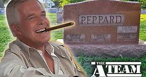 The A-Team : The Grave of George Peppard