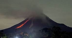 Indonesian volcano Mount Merapi erupts on island of Java