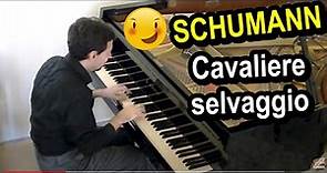 Schumann - Cavaliere selvaggio Op. 68 No. 8 [Wilder Reiter]
