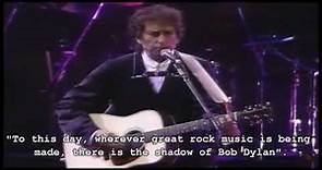 Bob Dylan - It's alright, ma(i'm only bleeding) 30th anniversary concert - My tribute
