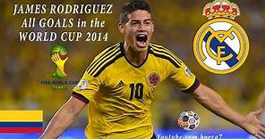 James Rodriguez All 6 Goals World Cup 2014 HD720