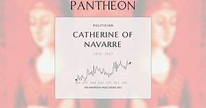 Catherine of Navarre Biography - Queen of Navarre from 1483 to 1517