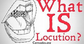 What is Locution? (Phonetic, Phatic, and Rhetic Acts)