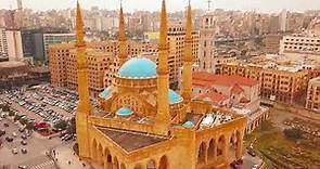 Mohammad Al Amin Mosque or Blue Mosque in downtown Beirut, Lebanon