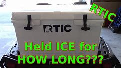 RTIC 45 Qt Cooler Test & Review - Better Than a Yeti Cooler?